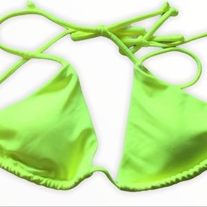 Victoria’s Secret yellow string bikini top